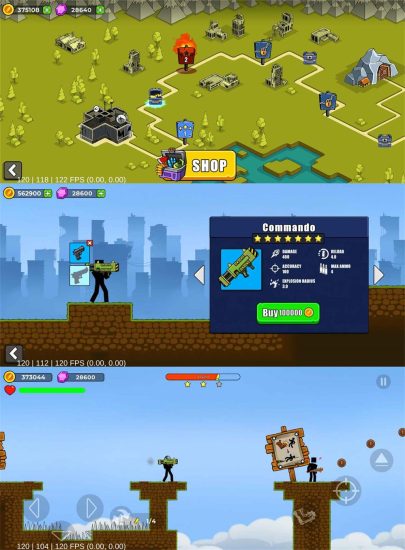 安卓枪手2游戏免费下载   2D画风闯关射击游戏-危笑云资源网