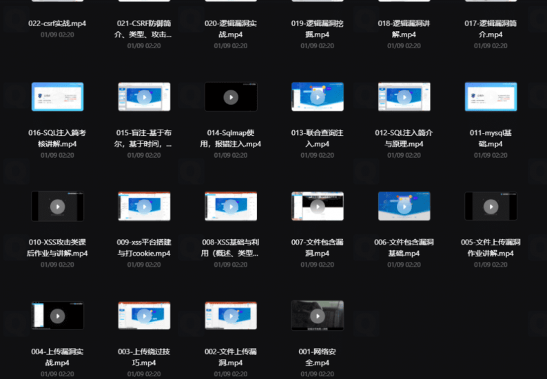 零基础系统学习网络安全教程入门到精通-危笑云资源网