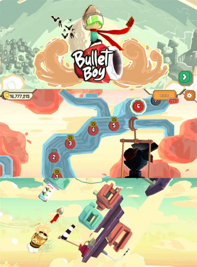 爽快节奏闯关游戏 炮弹男孩-危笑云资源网