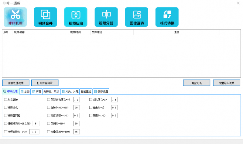 咔咔一通剪APP （ 视频批量处理）-危笑云资源网
