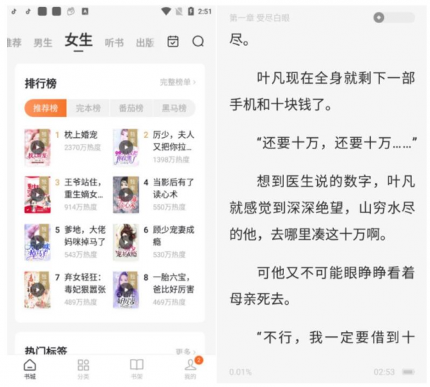 番茄免费小说v3.00.89.001APP   安卓VIP版-危笑云资源网