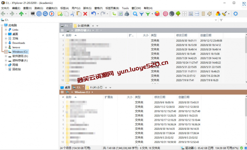 XYplorers软件  标签文件管理器  电脑绿色版-危笑云资源网
